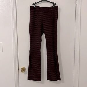 Zara Geometric Stretch Waist Legging Pants